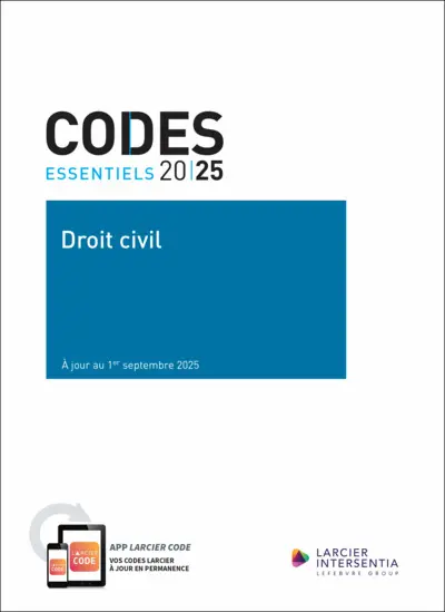 Code essentiel - Droit civil 2025