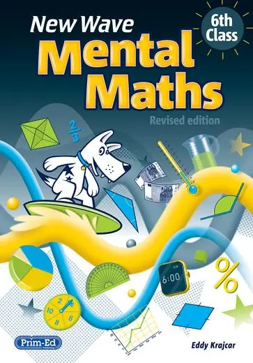 New Wave Mental Maths 6th class New 2025 Edition