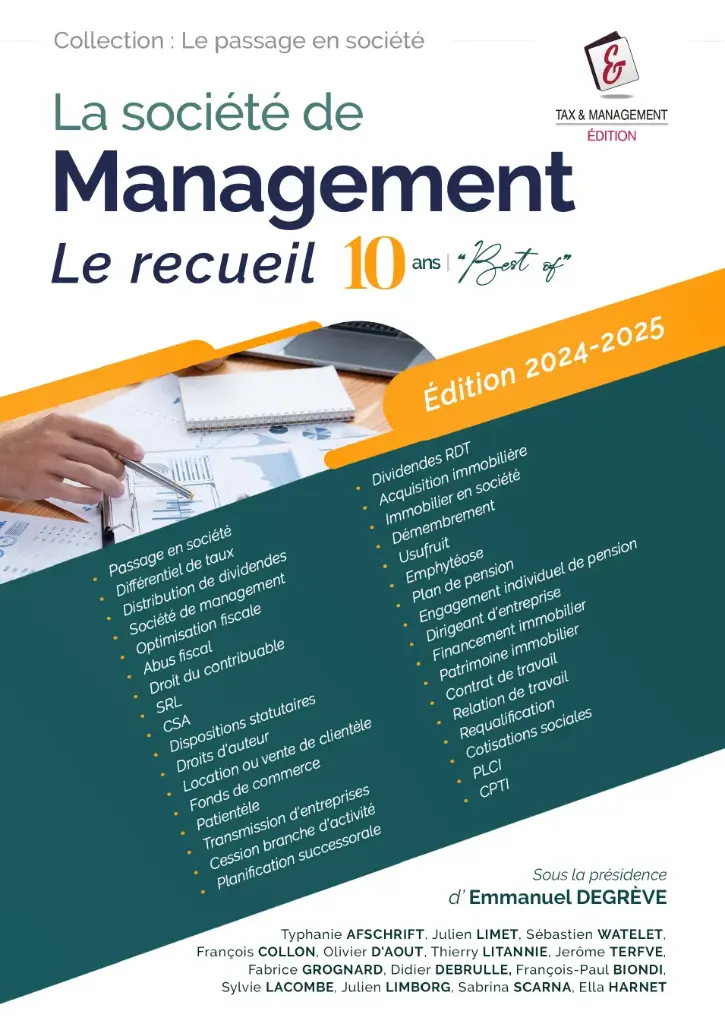 La société de Management - Le recueil 2024-2025