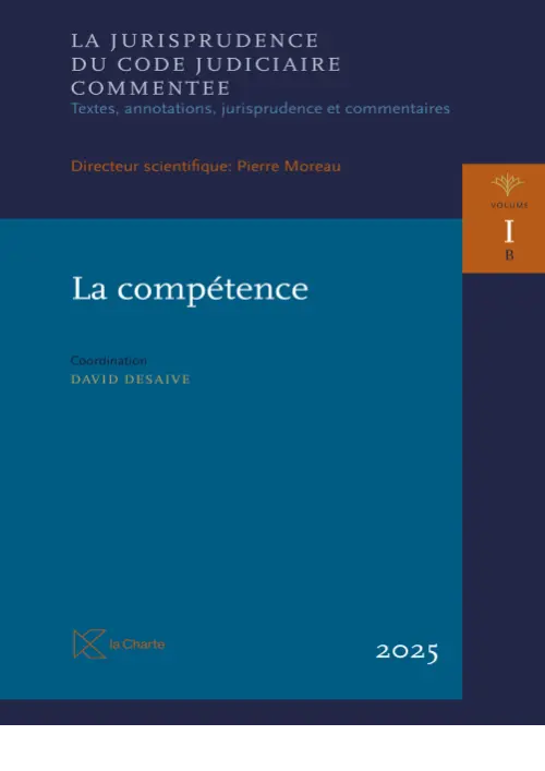 La compétence - JCJC Vol. IB