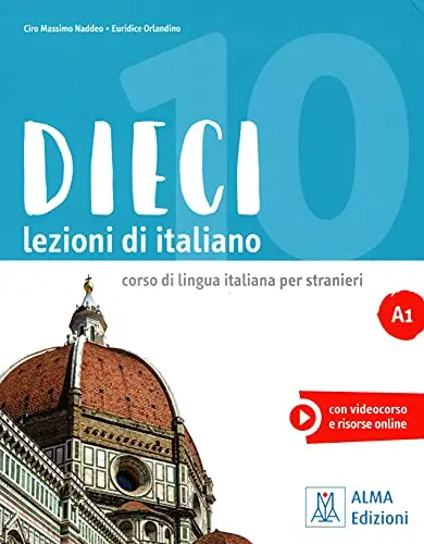 Dieci: Libro + audio e video online A1 - Couverture souple
