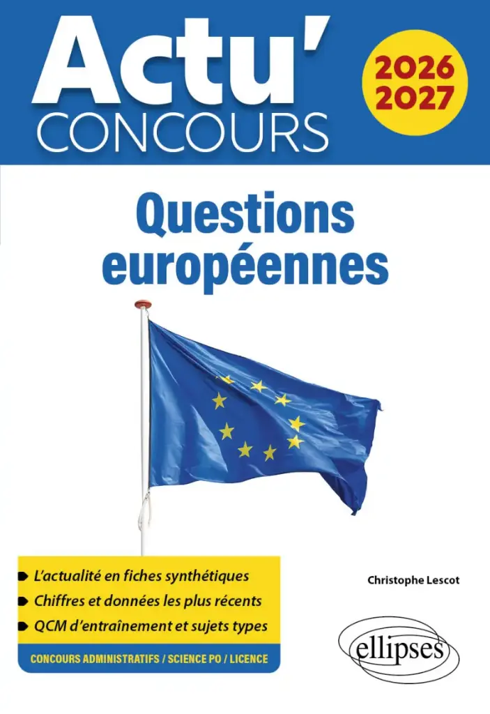 Questions européennes - édition 2026-2027