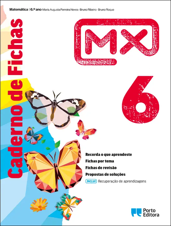 Caderno de Fichas/Recuperação de aprendizagens - MX - Matemática - 6º Ano
