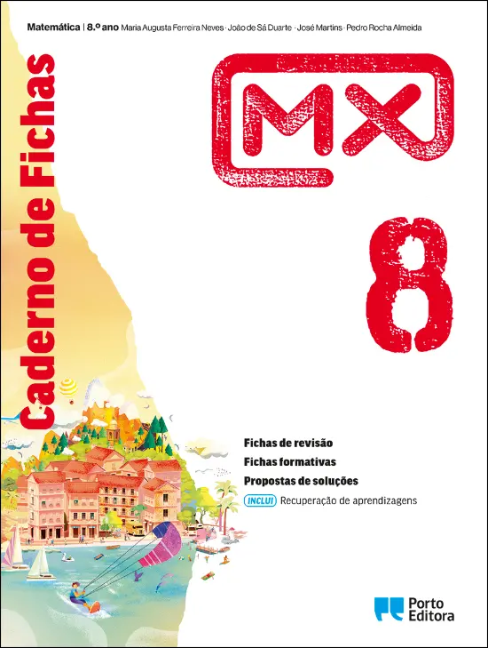Caderno de Fichas/Recuperação de aprendizagens - MX - Matemática - 8.º Ano