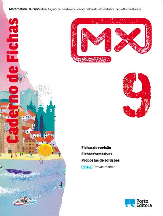 Caderno de Fichas/Provas-modelo - MX - Matemática - 9.º Ano