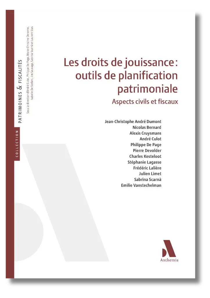 Les droits de jouissance - Outils de planification patrimoniale