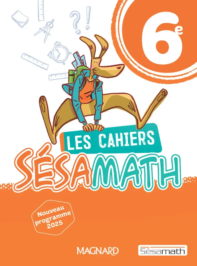 Sésamath 6e (2025) - cahier 