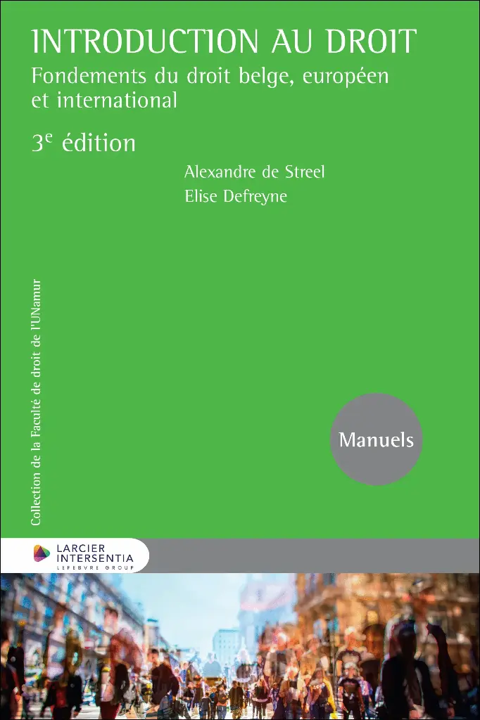 Introduction au droit Fondements du droit belge, européen et international - 3ème Edition