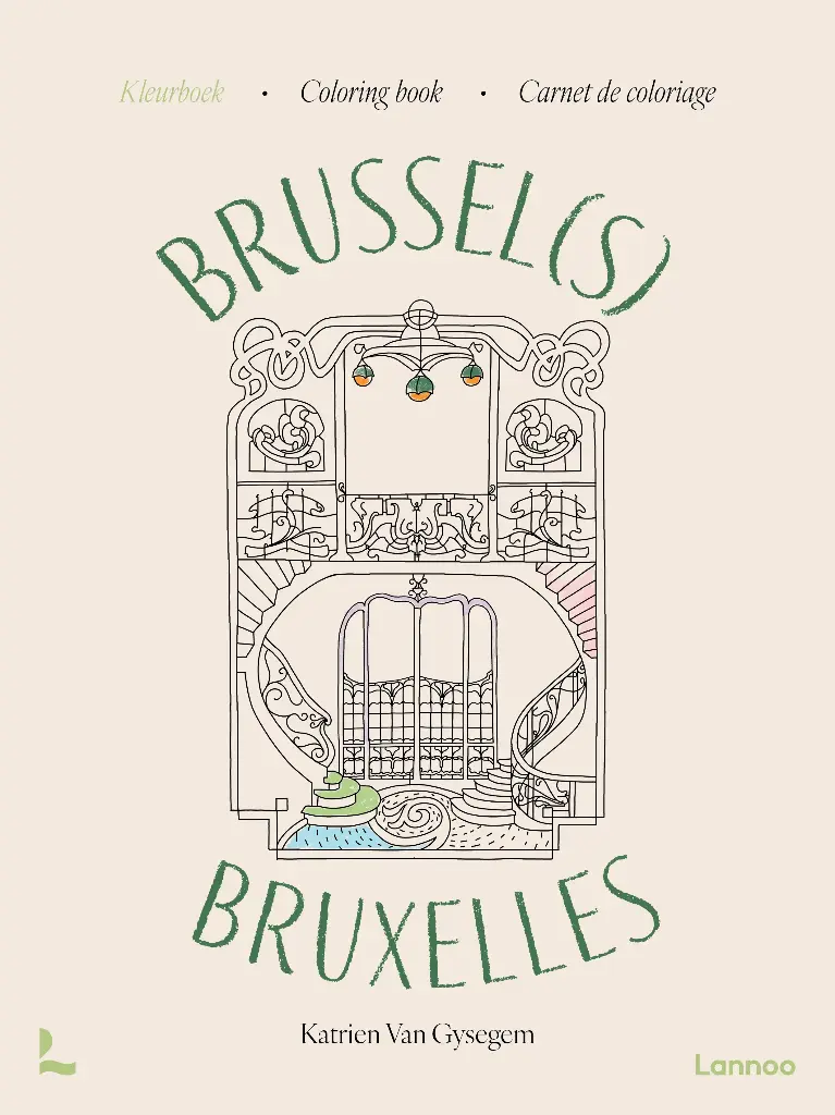  Brussel(s) – Bruxelles - Carnet de coloriage  