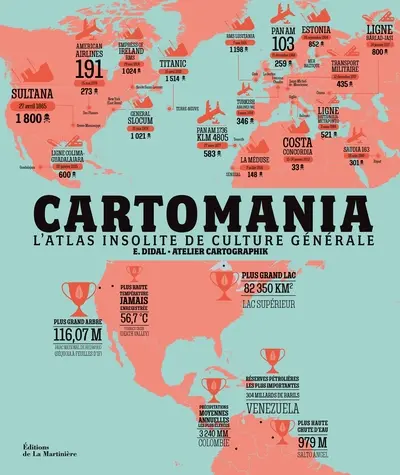 Cartomania - L'Atlas insolite de culture générale
