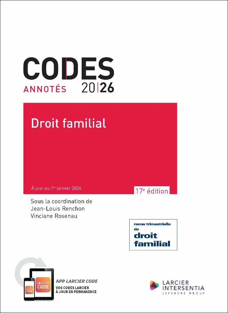 Code annoté - Droit familial 2026