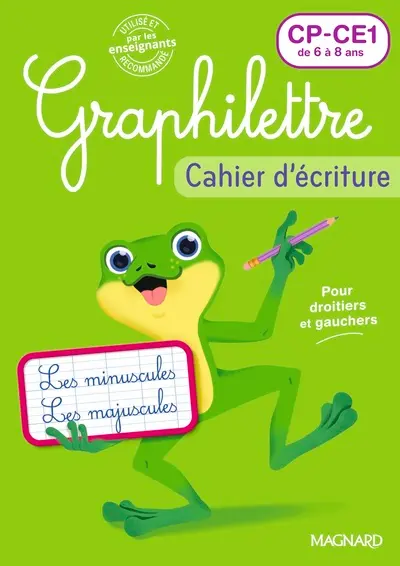 Graphilettre CP-CE1 - Cahier d'écriture