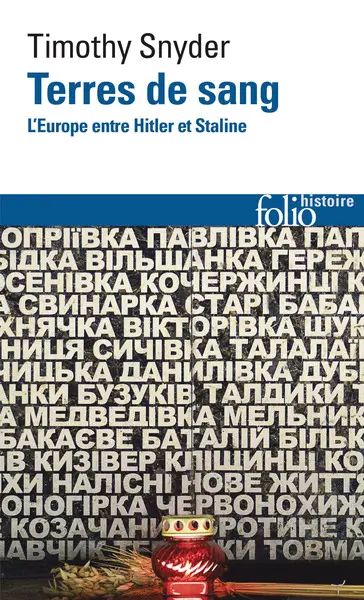 Terres de sang - L'Europe entre Hitler et Staline