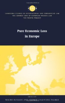 [9780521824644] Pure Economic Loss in Europe