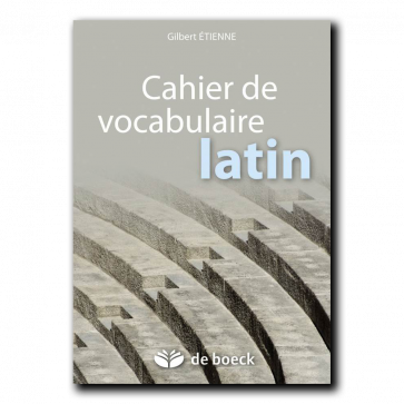 [9782804164058] Cahier de vocabulaire latin