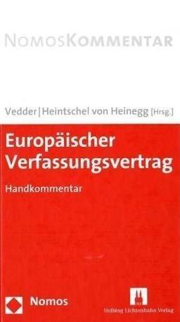[9783832910907] Europäischer Verfassungsvertrag - Handkommentar