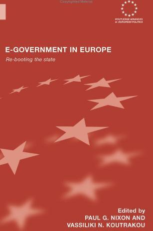 [9780415401869] E-government in Europe - Re-booting the State