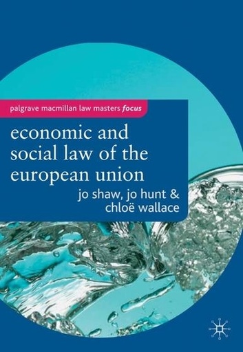 [9780333637586] The Economic and Social Law of the European Union