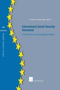 [9789050957557] International Social Security Standards - Current Views and Interpretation Matters