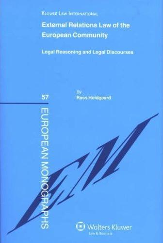 [9789041126047] External Relations Law of the European Community - Legal Reasoning and Legal Discourses