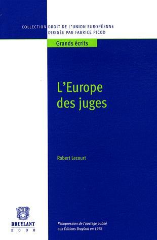 [9782802724742] L'Europe des juges