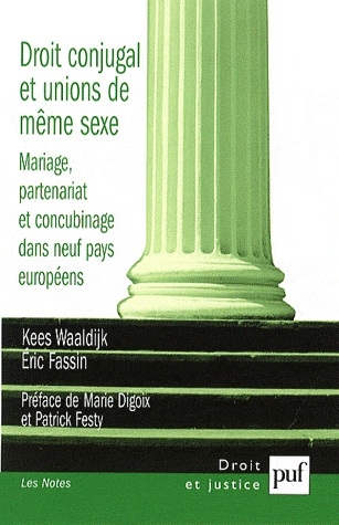 [9782130562498] Droit conjugal et unions du même sexe - Mariage, partenariat et concubinage dans neuf pays européens