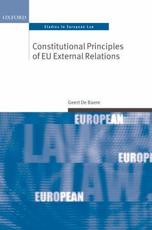 [9780199546688] Constitutional Principles of EU External Relations