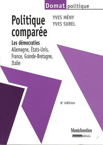 [9782707615251] Politique comparée - Les démocraties : Allemagne, Etats-Unis, France, Grande-Bretagne, Italie - 8ème éd.