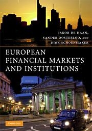 [9780521709521] European Financial Markets and Institutions