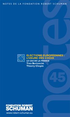 [9782917433058] Elections européennes : L’heure des choix - Le cas de la France