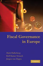[9780521857468] Fiscal Governance in Europe