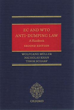 [9780199565313] EC and WTO Anti-Dumping Law - A Handbook - second edition