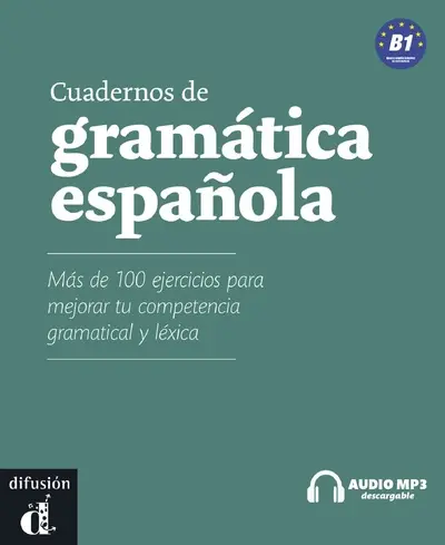 [9788484434764] Cuadernos de gramática española B1 - Libro+CD