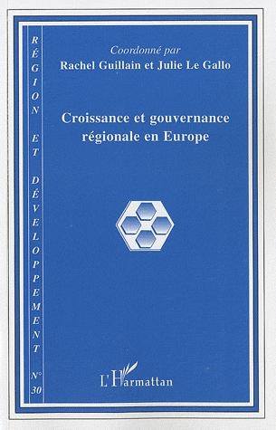 [9782296110960] Croissance et gouvernance régionale en Europe - Région et Développement n°30