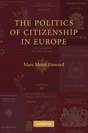 [9780521691277] The Politics of Citizenship in Europe