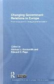 [9780415548465] Changing Government Relations in Europe - From localism to intergovermentalism