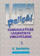 [9789984765242] Paliga 3 burtnica - Komunikativas gramatikas vingrinajumi (workbook 3)
