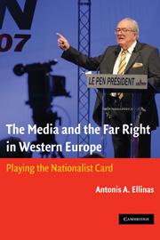 [9780521116954] The Media and the Far Right in Western Europe - Playing the Nationalist Card