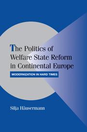 [9780521183680] The Politics of Welfare State Reform in Continental Europe - Modernization in Hard Times