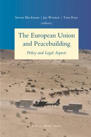 [9789067043298] The European Union and Peacebuilding - Policy and Legal Aspects