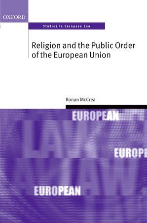 [9780199595358] Religion and the Public Order of the European Union
