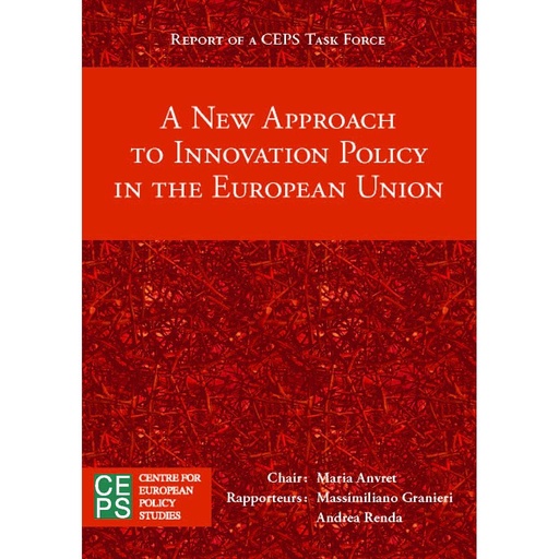 [9789201900001] A New Approach to Innovation Policy in the European Union