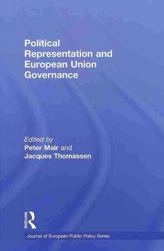 [9780415582940] Political Representation and European Union Governance