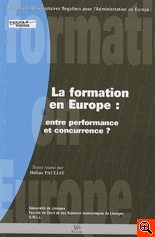 [9782842875282] La formation en Europe : entre performance et concurrence?