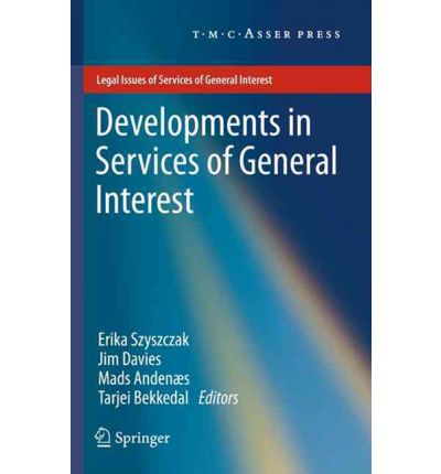 [9789067047333] Developments in Services of General Interest