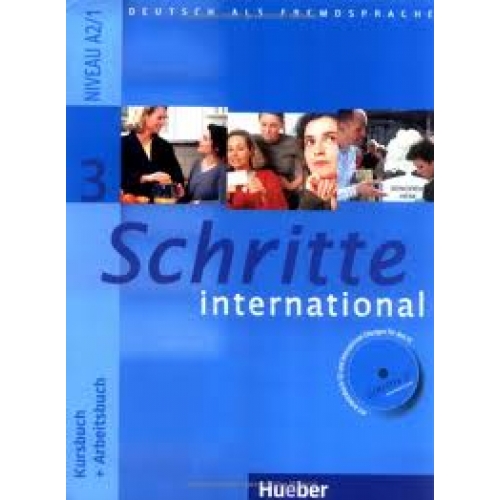 [9783190018536] Schritte International Bd.3 Kursbuch + Arbeitsbuch, m. Arbeitsbuch-Audio-CD