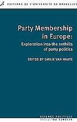 [9782800415130] Party Membership in Europe: Exploration into the anthills of party politics