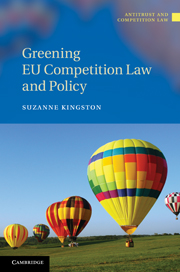 [9781107003026] Greening EU Competition Law and Policy