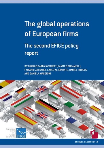 [9789078910206] The global operations of European firms - The second EFIGE policy report