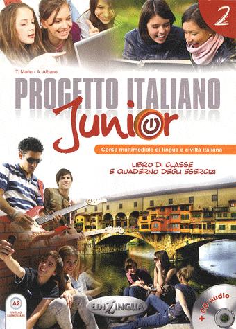 [9789606930331] Progetto italiano Junior 2 (Libro di classe & Quaderno degli esercizi) + DVD Video
